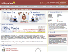 Tablet Screenshot of medanywhere.net
